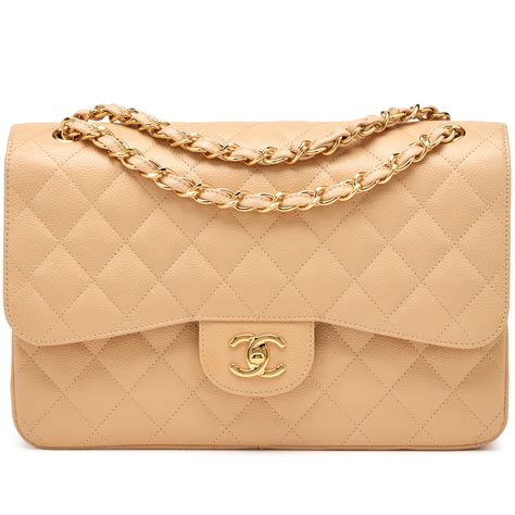 chanel jumbo double flap beige|Chanel classic double flap jumbo.